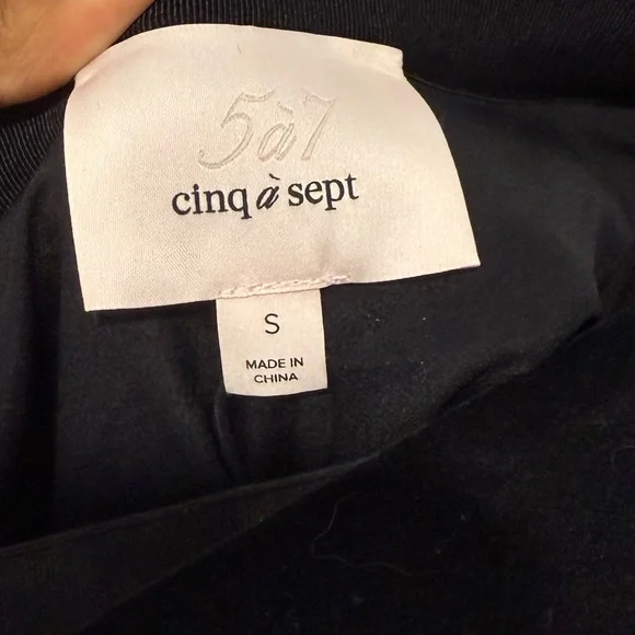 Cinq à Sept Gold Sequin Midi Skirt - Picture 5 of 6